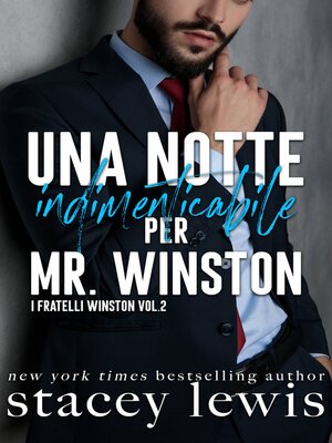 cover image of Una notte indimenticabile per Mr. Winston